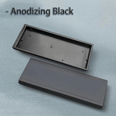 61 Layout Electrophoretic Aluminum Alloy Case for Mechanical / Magnetic Keyboard Wooting 60
